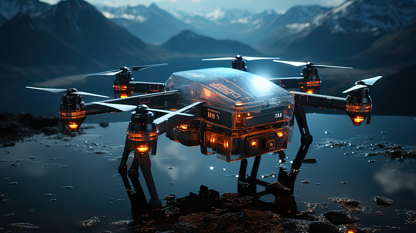 2 Drones AI technology Sky360AerialMedia SharpenAI Softness