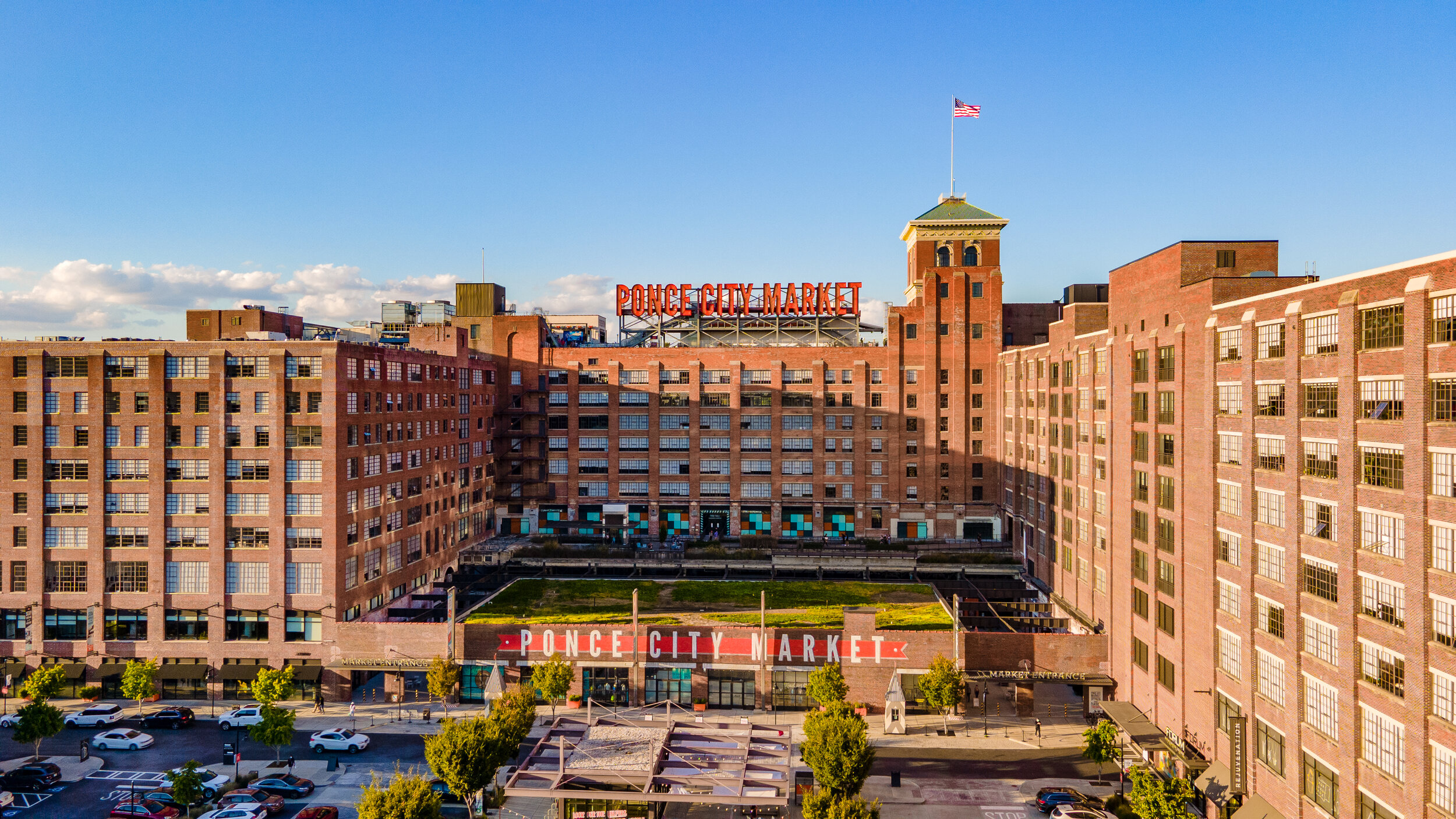 Ponce City Market — Atlanta, Georgia / Aerial photography